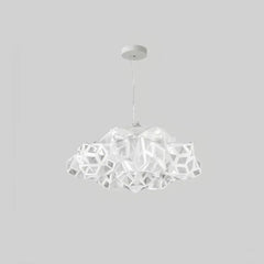Lampadario moderno contemporaneo LED dimmerabile effetto nuvola in acrilico