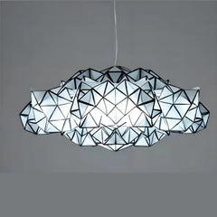 Lampadario moderno contemporaneo LED dimmerabile effetto nuvola in acrilico
