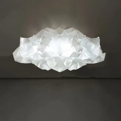 Plafoniera LED design moderno dimmerabile effetto nuvola in acrilico