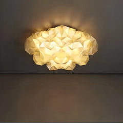 Plafoniera LED design moderno dimmerabile effetto nuvola in acrilico