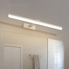Applique da parete per specchio bagno orientabile dal design lineare minimalista LED dimmerabile