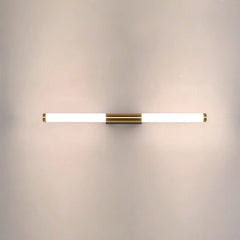 Applique minimal tubolare LED dimmerabile per camera da letto