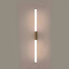 Applique minimal tubolare LED dimmerabile per camera da letto