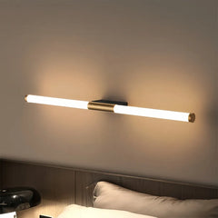 Applique minimal tubolare LED dimmerabile per camera da letto
