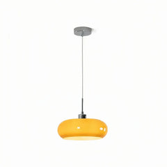 Lampadario a sospensione in vetro a cupola arrotondata per sala da pranzo in stile retrò dimmerabile