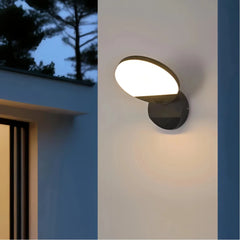 Applique da esterno a led con sensore orientabile design minimalista per ingresso