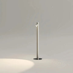 lampada da giardino a stelo LED minimal per terrazzo a forma di bambù