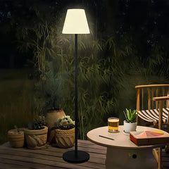 Lampada da terra per esterno ad altezza regolabile LED solare RGB telecomandato design minimal