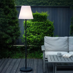 Lampada da terra per esterno ad altezza regolabile LED solare RGB telecomandato design minimal