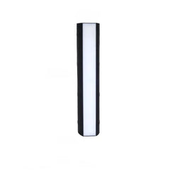 Applique doppio fascio da esterno LED dal design geometrico contemporaneo per portico