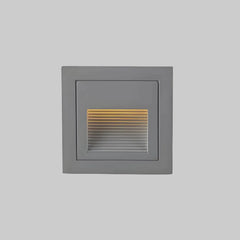 Applique da esterno a incasso LED rettangolare in metallo minimalista
