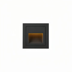 Applique da esterno a incasso LED rettangolare in metallo minimalista