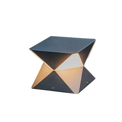 Lampada LED da esterno per terrazzo dal design moderno geometrico