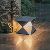 Lampada LED da esterno per terrazzo dal design moderno geometrico