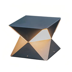 Lampada LED da esterno per terrazzo dal design moderno geometrico