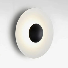Applique da esterno tonda moderna a LED in metallo
