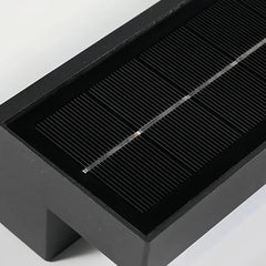 Applique da esterno senza fili solare LED con sensore di movimento rettangolare per ingresso