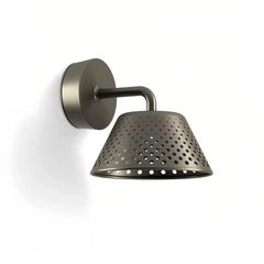 Applique per esterno moderne LED in metallo traforato IP65