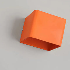 Applique da parete cubica minimalista a LED in metallo per soggiorno