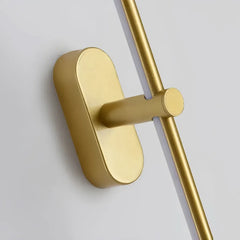 Applique da bagno minimale sopra specchio lineare con LED dimmerabile