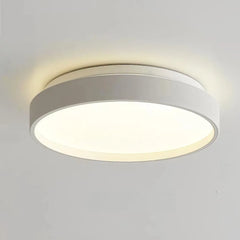 Plafoniera LED circolare dimmerabile dal design minimal per camera da letto