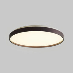Plafoniera LED circolare dimmerabile dal design minimal per camera da letto