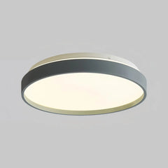 Plafoniera LED circolare dimmerabile dal design minimal per camera da letto