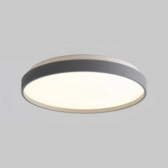 Plafoniera LED circolare dimmerabile dal design minimal per camera da letto