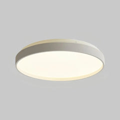 Plafoniera LED circolare dimmerabile dal design minimal per camera da letto