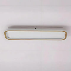 Plafoniera LED rettangolare dimmerabile stile minimal per corridoio