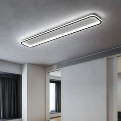 Plafoniera LED rettangolare dimmerabile stile minimal per corridoio