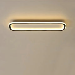 Plafoniera LED rettangolare dimmerabile stile minimal per corridoio