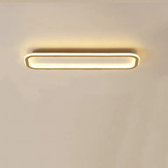 Plafoniera LED rettangolare dimmerabile stile minimal per corridoio