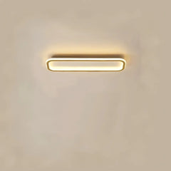 Plafoniera LED rettangolare dimmerabile stile minimal per corridoio