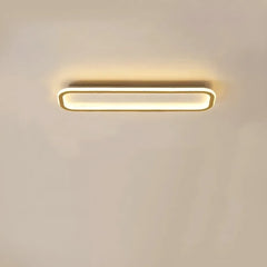 Plafoniera LED rettangolare dimmerabile stile minimal per corridoio