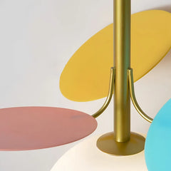 Lampada a sospensione con globo in vetro dal design moderno da comodino