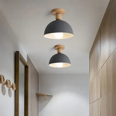 Plafoniera per ingresso e corridoio a cupola dal design nordico dimmerabile