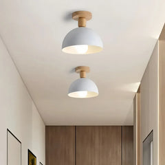 Plafoniera per ingresso e corridoio a cupola dal design nordico dimmerabile