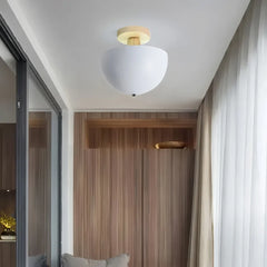Plafoniera per ingresso e corridoio a cupola dal design nordico dimmerabile