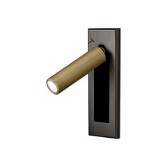 Applique da incasso rettangolare LED con faretto orientabile da lettura