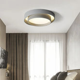 Plafoniera circolare LED dimmerabile dal design moderno per camera da letto