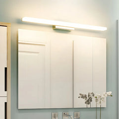 Applique LED da specchio in metallo dal design lineare minimalista dimmerabile