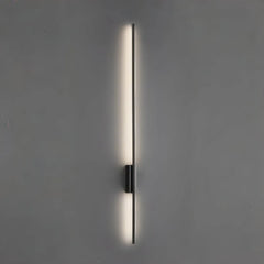 Applique lineare minimalista con LED dimmerabile per soggiorno