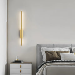 Applique lineare minimalista con LED dimmerabile per soggiorno