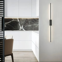 Applique minimalista con LED dimmerabile lineare per camera da letto