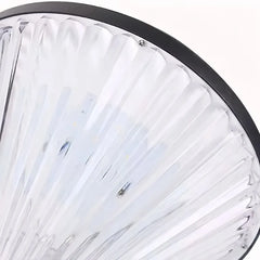 Lampada per pilastro e cancello a LED solare nera dal design minimal a calice