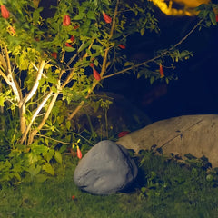 Lampada da giardino a forma di sasso moderna a LED per illuminazione d'accento