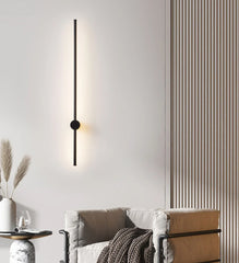 Applique LED lineare orientabile in stile minimal con assenza di abbagliamento