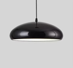 Lampadario a sospensione a cupola moderno in metallo per sala da pranzo
