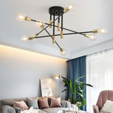 Plafoniera Sputnik orientabile LED dal design moderno per soggiorno